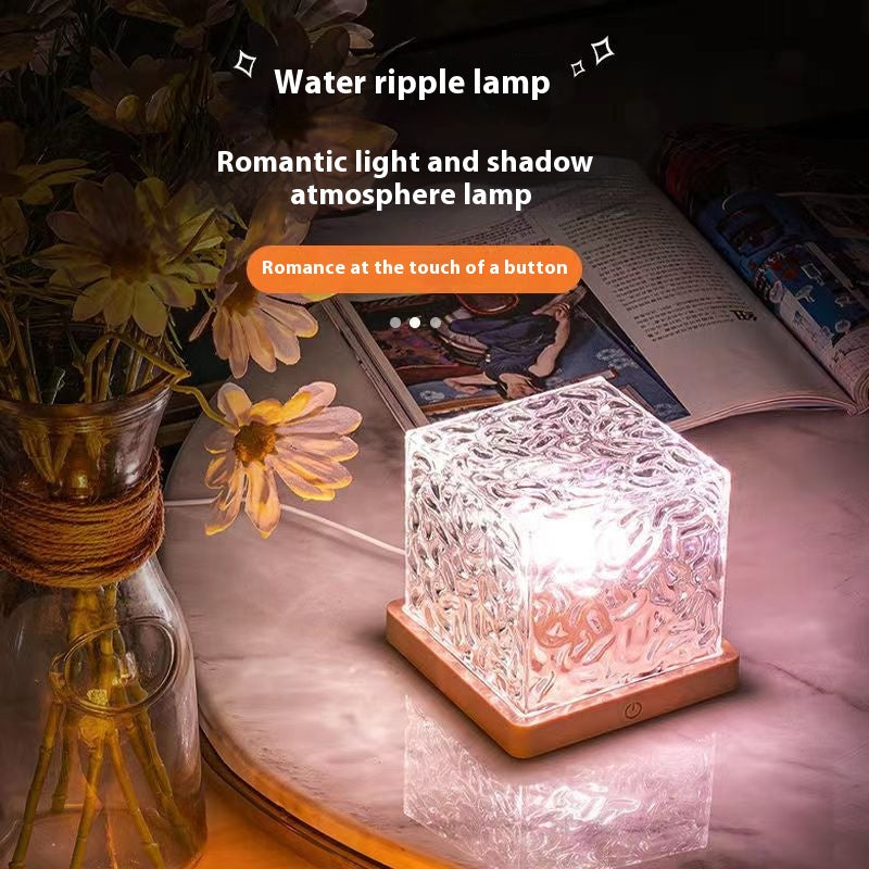 LUXBIT AquaMotion Rotating Water Wave Atmosphere Lamp